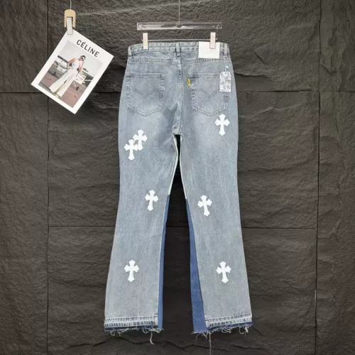 Replica Chrome Hearts Jeans For Unisex #1350696 $56.00 USD for Wholesale