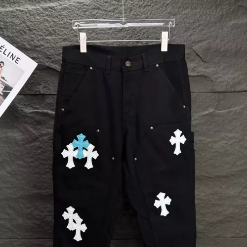Replica Chrome Hearts Jeans For Unisex #1350697 $60.00 USD for Wholesale