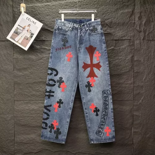 Chrome Hearts Jeans For Unisex #1350699 $60.00 USD, Wholesale Replica Chrome Hearts Jeans