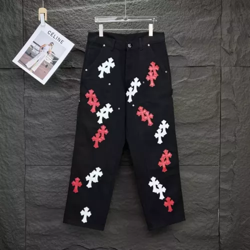 Chrome Hearts Jeans For Unisex #1350704 $64.00 USD, Wholesale Replica Chrome Hearts Jeans