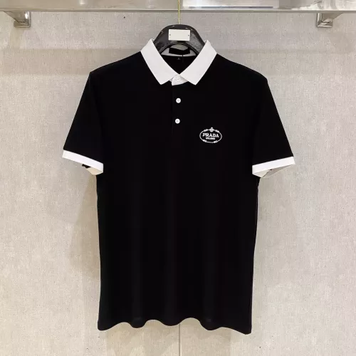 Prada T-Shirts Short Sleeved For Men #1350706 $76.00 USD, Wholesale Replica Prada T-Shirts