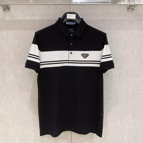 Prada T-Shirts Short Sleeved For Men #1350715 $76.00 USD, Wholesale Replica Prada T-Shirts