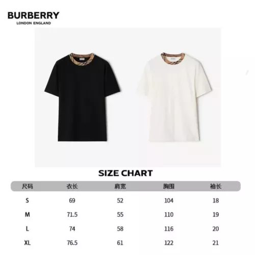 Replica Burberry T-Shirts Short Sleeved For Unisex #1350754 $45.00 USD for Wholesale