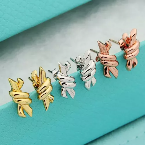 Replica Tiffany Earrings For Women #1350778 $27.00 USD for Wholesale