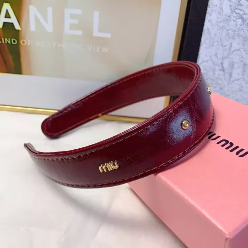 MIU MIU Headband For Women #1350806 $27.00 USD, Wholesale Replica MIU MIU Headband