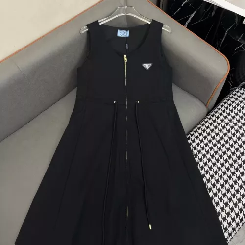 Prada Dresses Sleeveless For Women #1350850 $100.00 USD, Wholesale Replica Prada Dresses