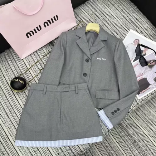 MIU MIU Tracksuits Long Sleeved For Women #1350867 $145.00 USD, Wholesale Replica MIU MIU Tracksuits