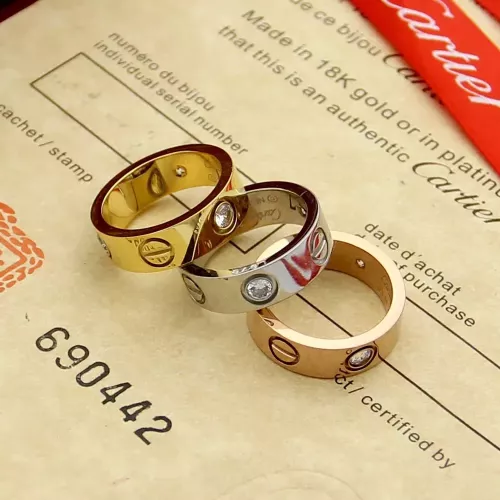 Replica Cartier Rings In Gold For Unisex #1350872 $23.00 USD for Wholesale