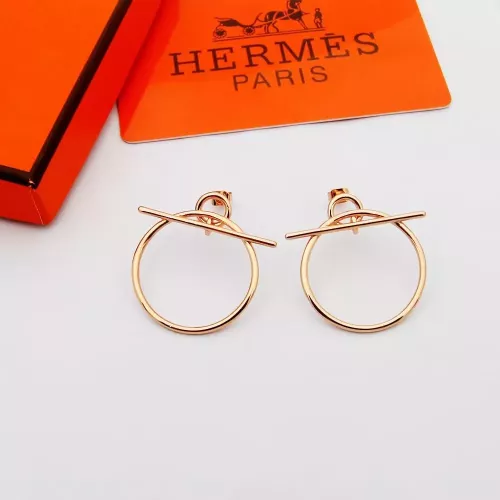 Hermes Earrings For Women #1350874 $25.00 USD, Wholesale Replica Hermes Earrings