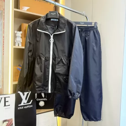 Prada Tracksuits Long Sleeved For Women #1350877 $105.00 USD, Wholesale Replica Prada Tracksuits