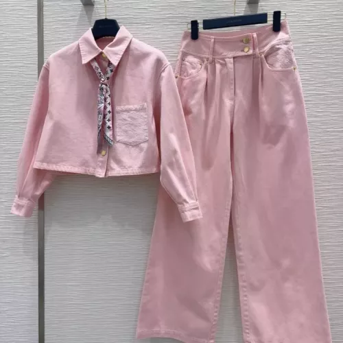 Louis Vuitton LV Tracksuits Long Sleeved For Women #1350902 $128.00 USD, Wholesale Replica Louis Vuitton LV Tracksuits