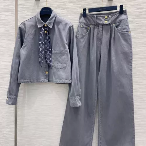 Louis Vuitton LV Tracksuits Long Sleeved For Women #1350903 $128.00 USD, Wholesale Replica Louis Vuitton LV Tracksuits