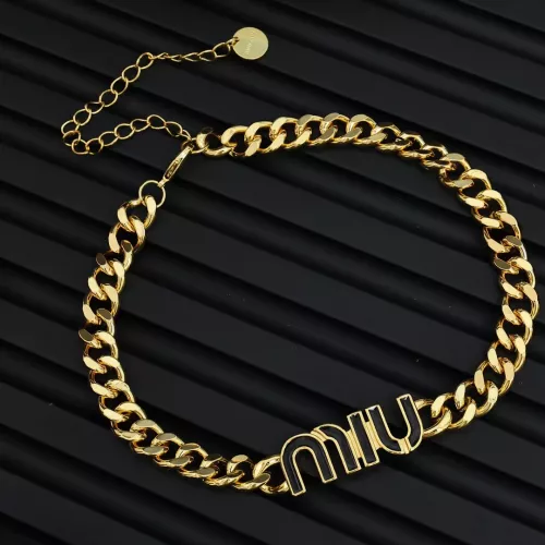 MIU MIU Necklaces #1350910 $32.00 USD, Wholesale Replica MIU MIU Necklaces