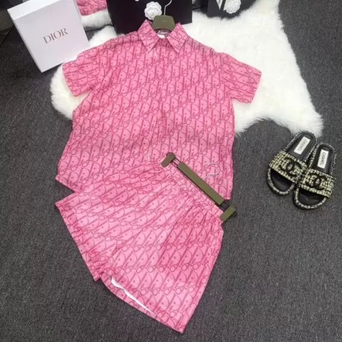 Christian Dior Tracksuits Short Sleeved For Women #1350953 $76.00 USD, Wholesale Replica Christian Dior Tracksuits