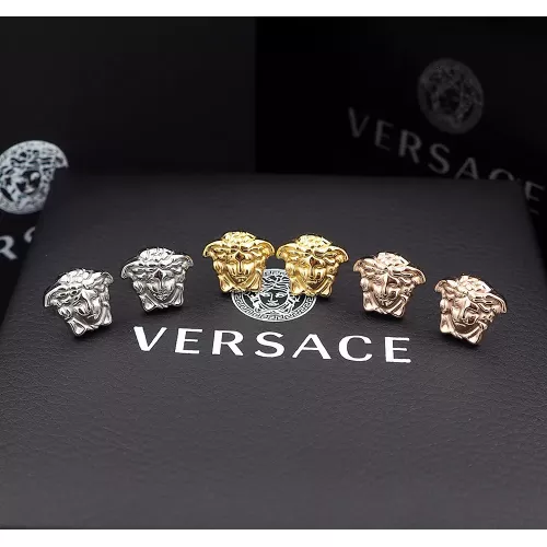 Replica Versace Earrings For Women #1350979 $23.00 USD for Wholesale