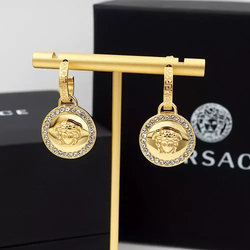 Replica Versace Earrings For Women #1350994 $27.00 USD for Wholesale