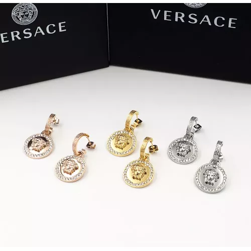 Replica Versace Earrings For Women #1350994 $27.00 USD for Wholesale