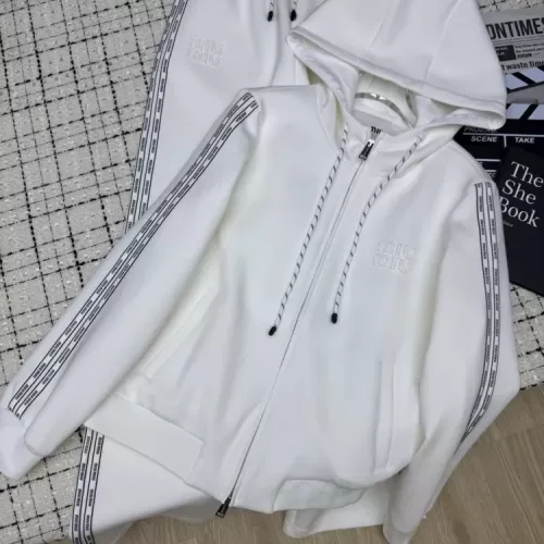 MIU MIU Tracksuits Long Sleeved For Women #1350996 $105.00 USD, Wholesale Replica MIU MIU Tracksuits
