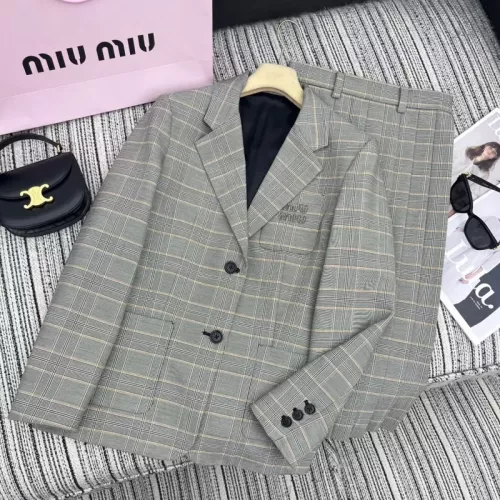 MIU MIU Tracksuits Long Sleeved For Women #1351002 $160.00 USD, Wholesale Replica MIU MIU Tracksuits