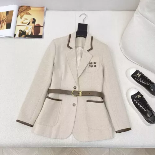 MIU MIU Jackets Long Sleeved For Women #1351023 $100.00 USD, Wholesale Replica MIU MIU Jackets