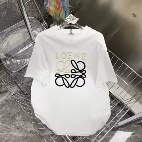 LOEWE T-Shirts Short Sleeved For Women #1351042 $48.00 USD, Wholesale Replica LOEWE T-Shirts