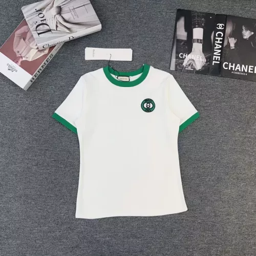 Gucci T-Shirts Short Sleeved For Women #1351044 $48.00 USD, Wholesale Replica Gucci T-Shirts