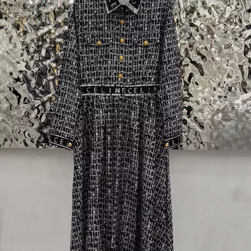 Celine Dresses Long Sleeved For Women #1351069 $82.00 USD, Wholesale Replica Celine Dresses