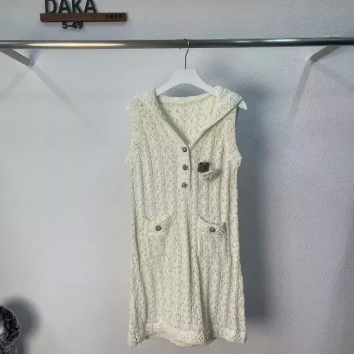 Chanel Dresses Sleeveless For Women #1351070 $80.00 USD, Wholesale Replica Chanel Dresses