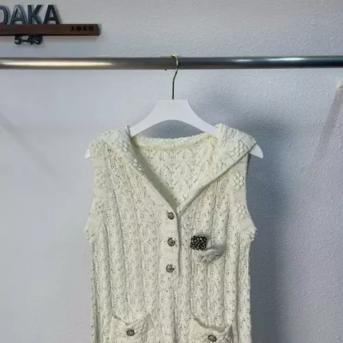 Replica Chanel Dresses Sleeveless For Women #1351070 $80.00 USD for Wholesale