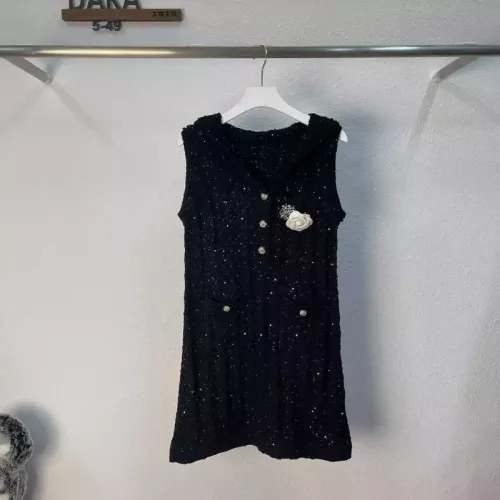 Chanel Dresses Sleeveless For Women #1351071 $80.00 USD, Wholesale Replica Chanel Dresses