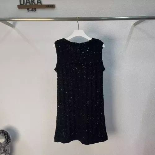 Replica Chanel Dresses Sleeveless For Women #1351071 $80.00 USD for Wholesale