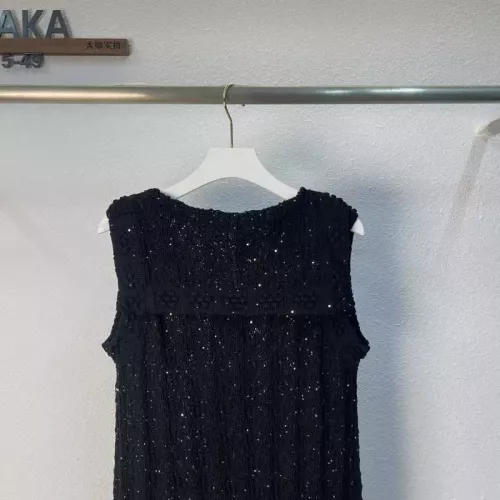 Replica Chanel Dresses Sleeveless For Women #1351071 $80.00 USD for Wholesale