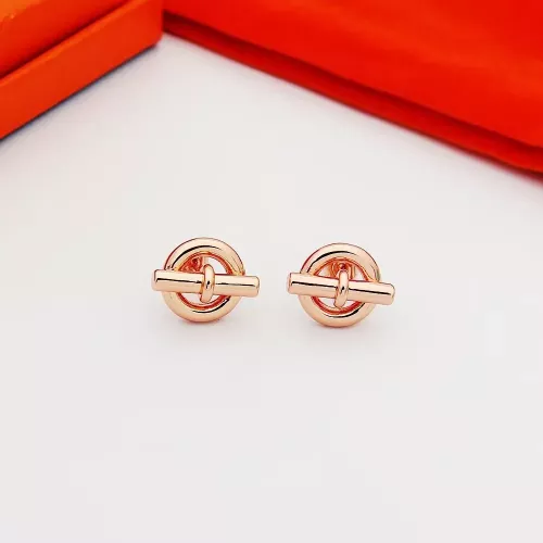 Hermes Earrings For Women #1351073 $25.00 USD, Wholesale Replica Hermes Earrings