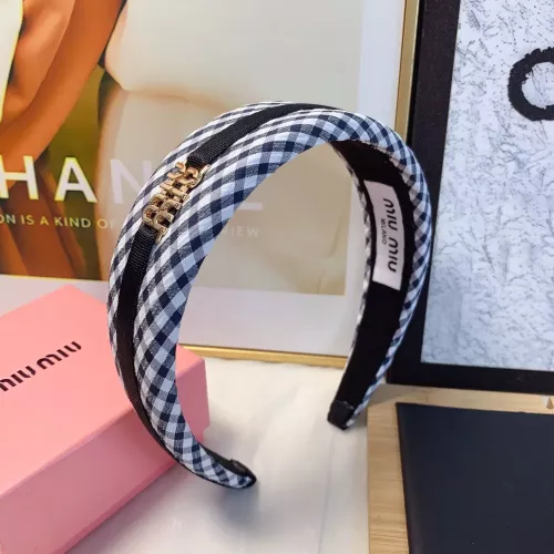 MIU MIU Headband For Women #1351087 $27.00 USD, Wholesale Replica MIU MIU Headband