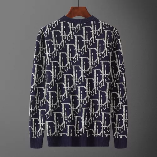 Replica Christian Dior Sweaters Long Sleeved For Men #1351088 $42.00 USD for Wholesale