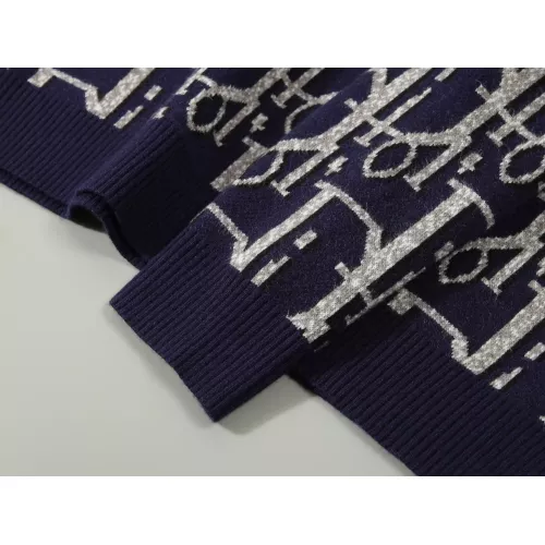 Replica Christian Dior Sweaters Long Sleeved For Men #1351088 $42.00 USD for Wholesale