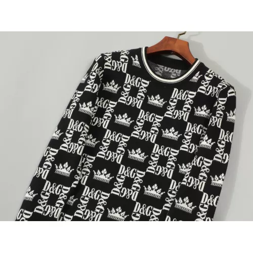 Replica Dolce & Gabbana D&G Sweaters Long Sleeved For Men #1351096 $42.00 USD for Wholesale