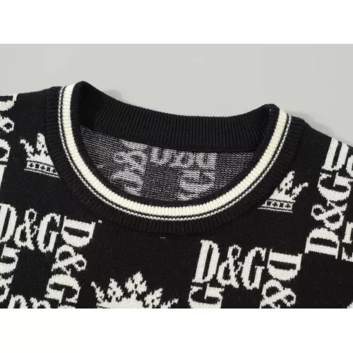 Replica Dolce & Gabbana D&G Sweaters Long Sleeved For Men #1351096 $42.00 USD for Wholesale