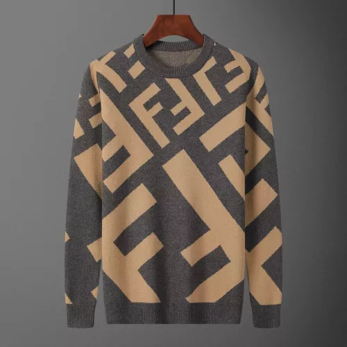 Fendi Sweaters Long Sleeved For Men #1351101 $42.00 USD, Wholesale Replica Fendi Sweaters