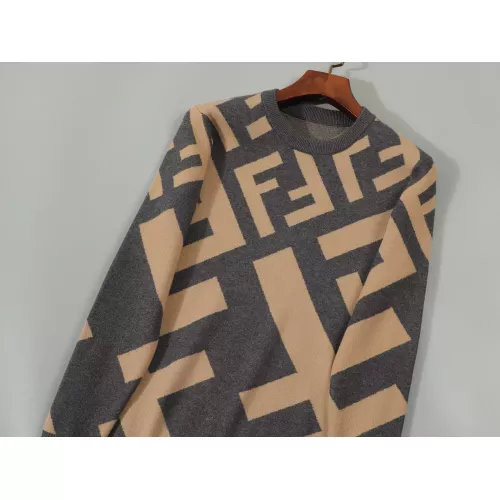 Replica Fendi Sweaters Long Sleeved For Men #1351101 $42.00 USD for Wholesale