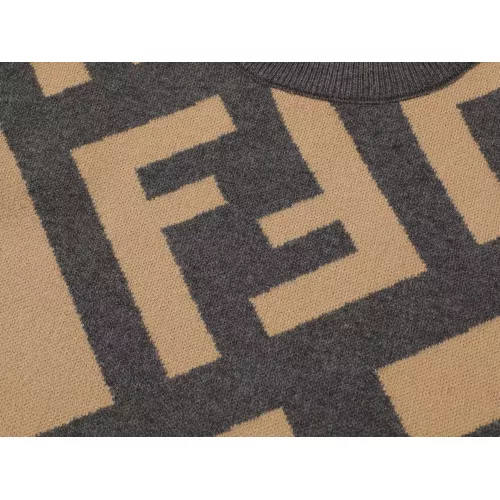 Replica Fendi Sweaters Long Sleeved For Men #1351101 $42.00 USD for Wholesale