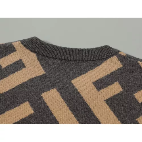 Replica Fendi Sweaters Long Sleeved For Men #1351101 $42.00 USD for Wholesale