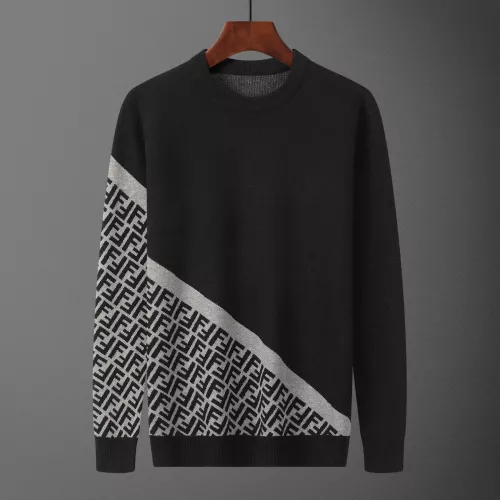 Fendi Sweaters Long Sleeved For Men #1351102 $42.00 USD, Wholesale Replica Fendi Sweaters