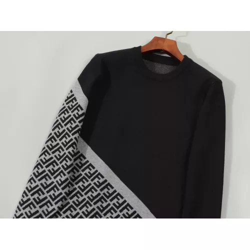 Replica Fendi Sweaters Long Sleeved For Men #1351102 $42.00 USD for Wholesale