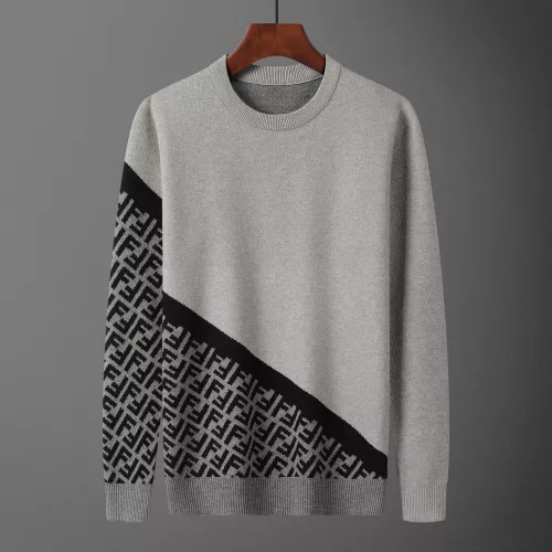 Fendi Sweaters Long Sleeved For Men #1351103 $42.00 USD, Wholesale Replica Fendi Sweaters