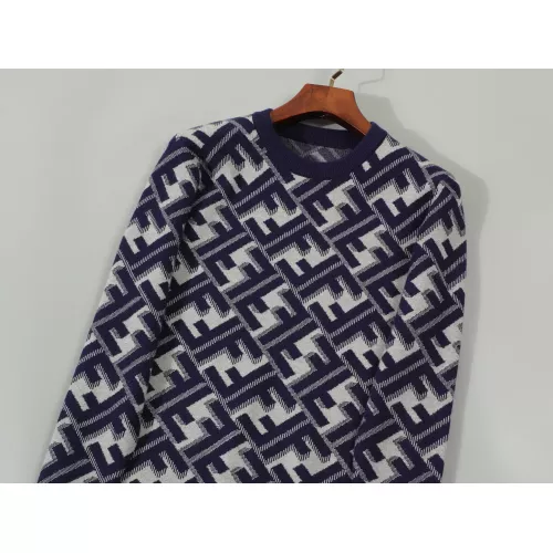 Replica Fendi Sweaters Long Sleeved For Men #1351105 $42.00 USD for Wholesale