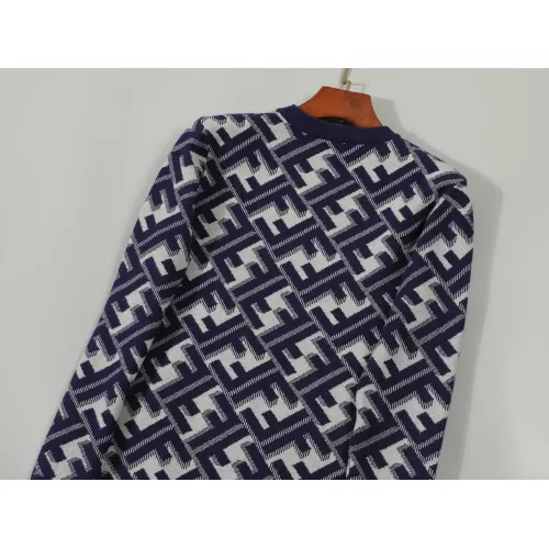 Replica Fendi Sweaters Long Sleeved For Men #1351105 $42.00 USD for Wholesale