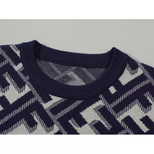 Replica Fendi Sweaters Long Sleeved For Men #1351105 $42.00 USD for Wholesale