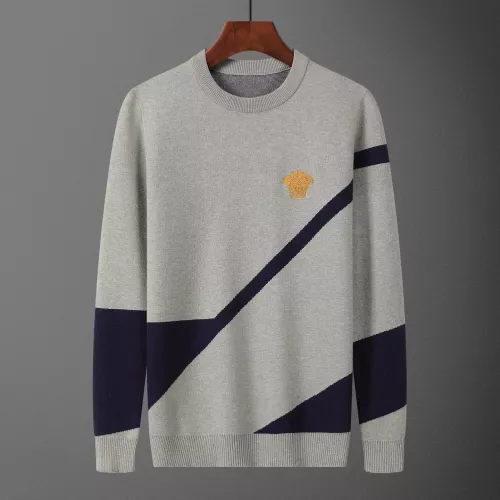 Versace Sweaters Long Sleeved For Men #1351126 $42.00 USD, Wholesale Replica Versace Sweaters