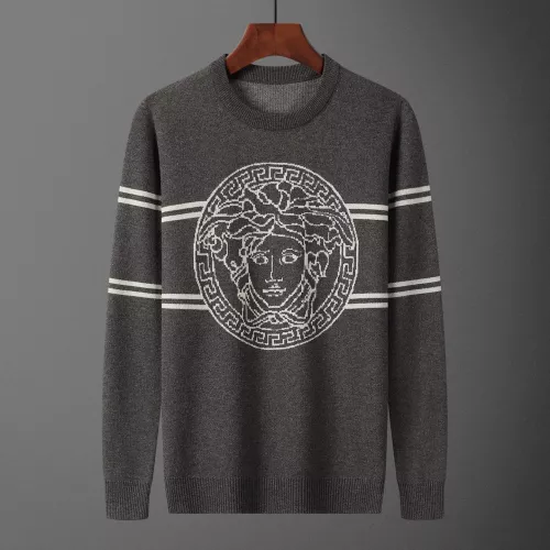 Versace Sweaters Long Sleeved For Men #1351128 $42.00 USD, Wholesale Replica Versace Sweaters